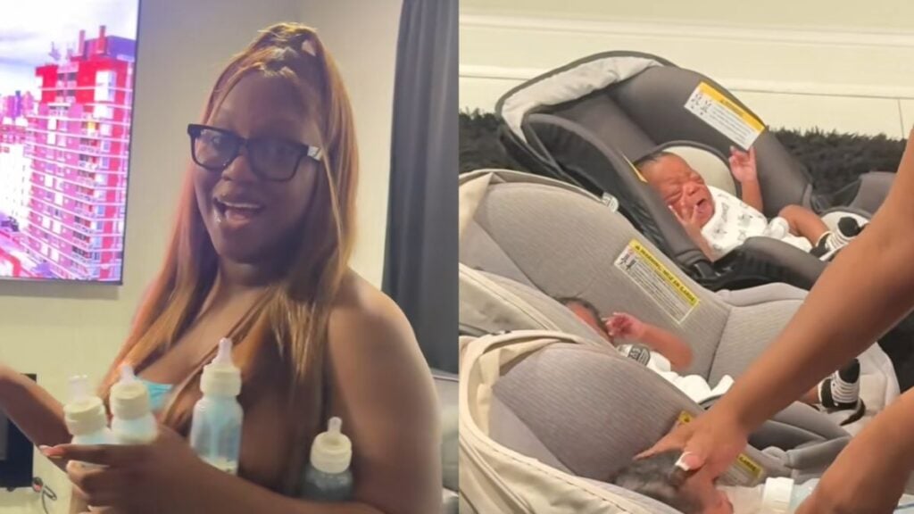 South Carolina Mom Nonchalantly Records TikTok While Her Quadruplets Scream Their Lungs Out: ‘My Patience Is Top Tier’ South Carolina Mom Nonchalantly Records TikTok While Her Newborn Quadruplets Scream Their Lungs Out