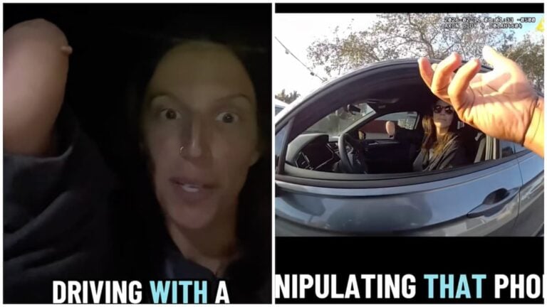 Florida woman traffic stop