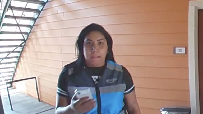 ‘Outrageously Stupid’: Colorado Amazon Delivery Woman ‘Looks Dead into’ Security Camera Before Stealing Package Colorado Amazon Delivery Woman Looking into Ring Camera
