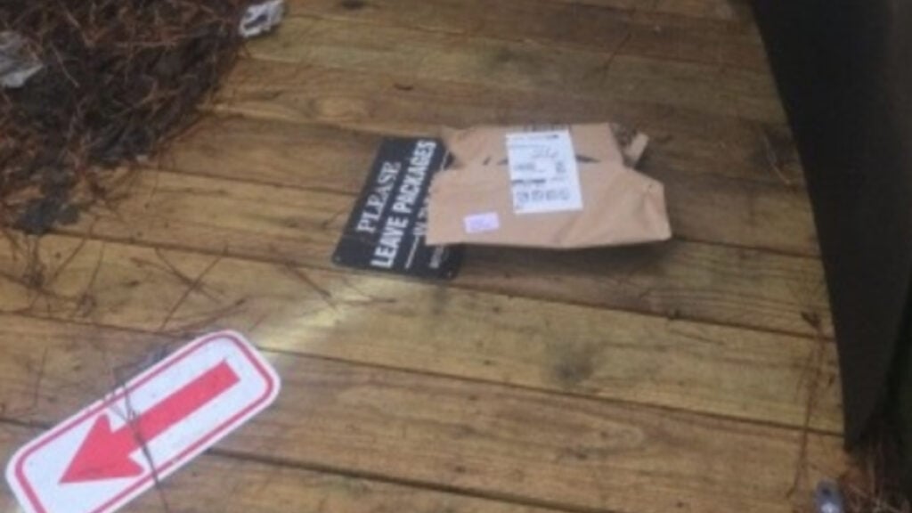 Georgia Homeowner Sparks Debate Over Why Amazon Drivers Never Listen: ‘They Don’t Read the Directions’ Georgia Homeowner Amazon Package on Porch
