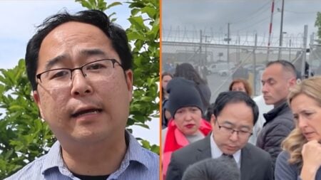 Internet Erupts After Sen. Andy Kim Claims He Was Injured During New Jersey Anti-ICE Protest '​You are the enemy of the citizens of New Jersey'