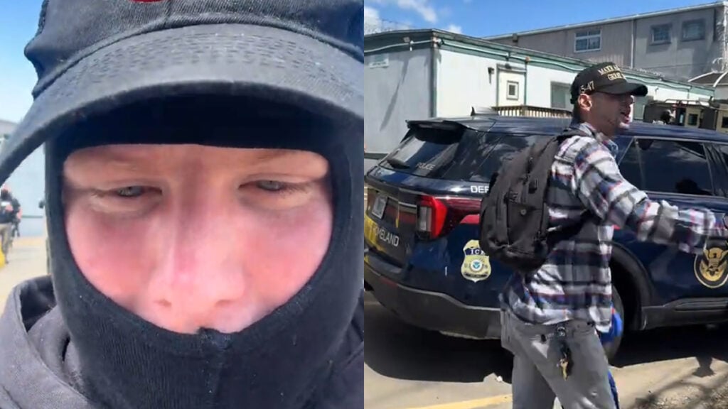 New Jersey Counter-Protester Sparks Controversy With Profane Trump Comment: ‘Of Course He Doesn’t Care’ New Jersey Counter-Protester Sparks Controversy With Profane Trump Comment: ‘Of Course He Doesn’t Care’
