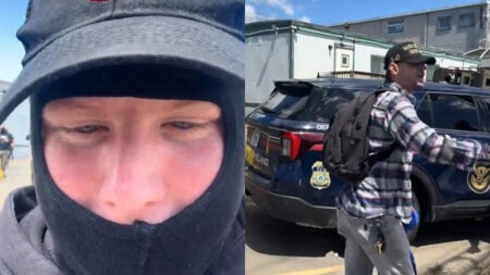 New Jersey Counter-Protester Sparks Controversy With Profane Trump Comment: ‘Of Course He Doesn’t Care’ New Jersey Counter-Protester Sparks Controversy With Profane Trump Comment: ‘Of Course He Doesn’t Care’