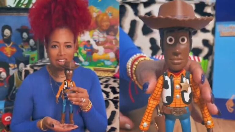Outrage After New York Singer Makes Black Version of Woody Toy: ‘White Erasure Continues’ A picture of the New York singer.