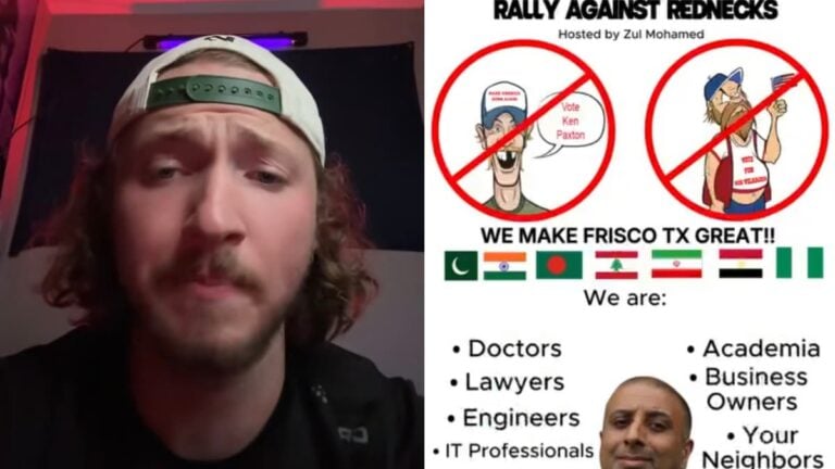 Former Texas Mayoral Candidate’s Rally Against Rednecks Ignites Firestorm: ‘It Should Never Be Tolerated’ A picture of the Texas man.
