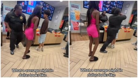 Texas McDonad's confrontation