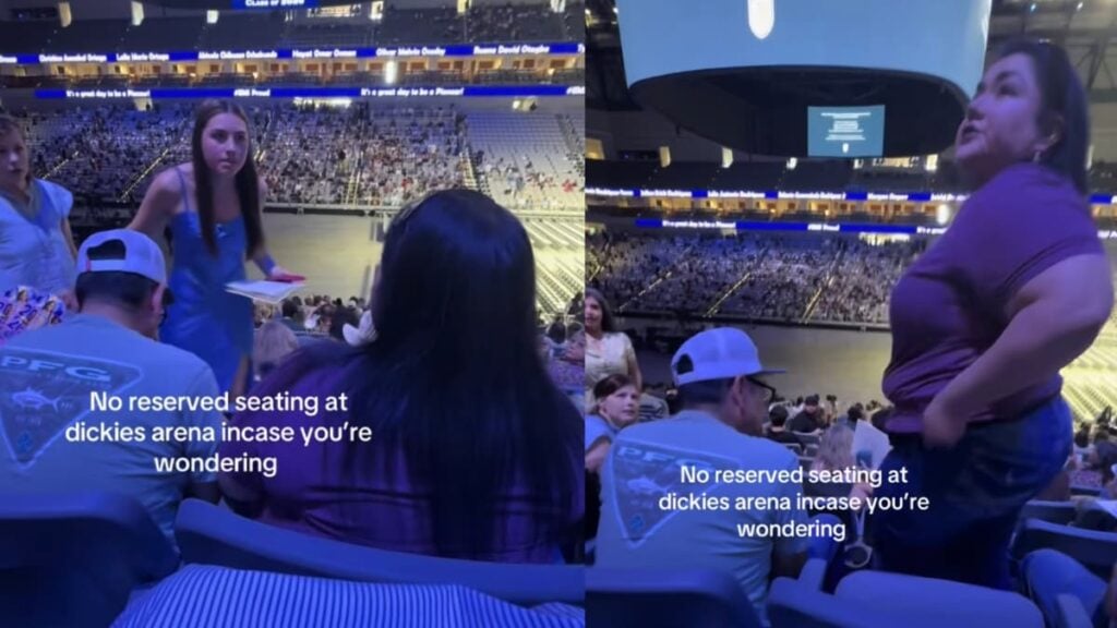 Graduation Chaos in Texas After Fight Erupts Over Reserved Seats Leaving Internet Divided: ‘Are We Okay?’ A picture at the graduation in Texas.