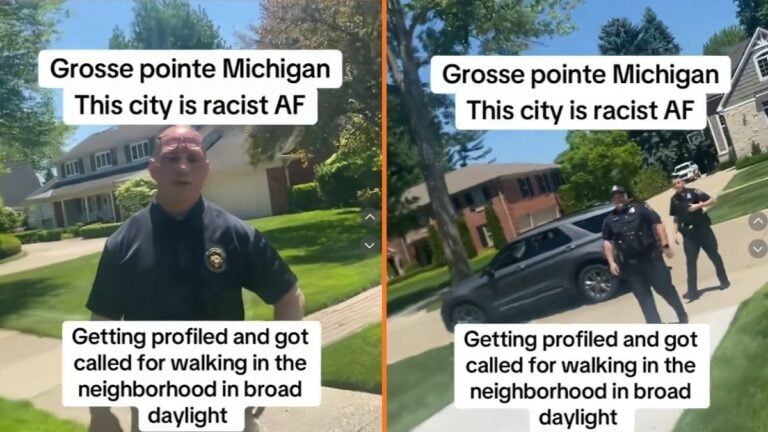 Black Man Allegedly 'Profiled' By Police Officers in Michigan 'I insantly felt your fear'