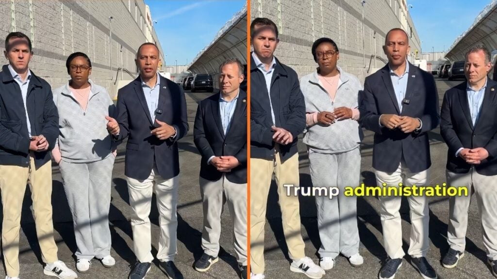 Critics Slam Rep. Hakeem Jeffries’ Call to Shut Down New Jersey Detention Center: ‘No one believes your lies’ Critics Slam Rep. Hakeem Jeffries' Call to Shut Down New Jersey Detention Center 'No one believes your lies'