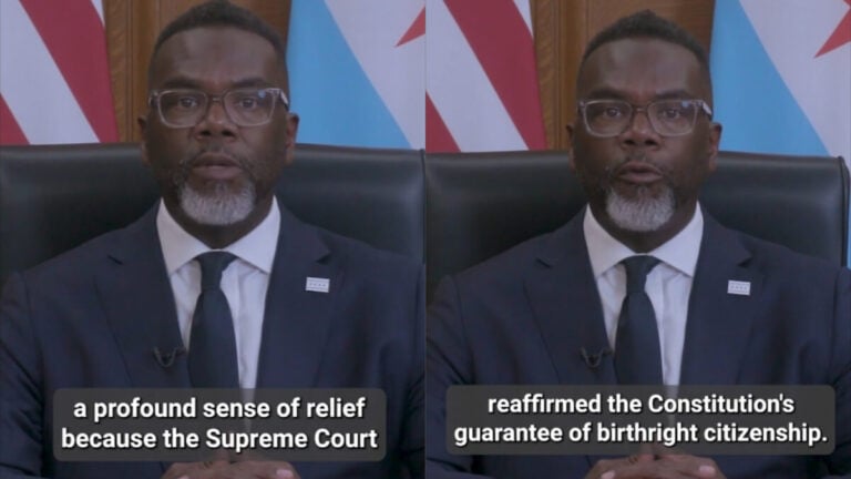 Brandon Johnson Birthright Citizenship