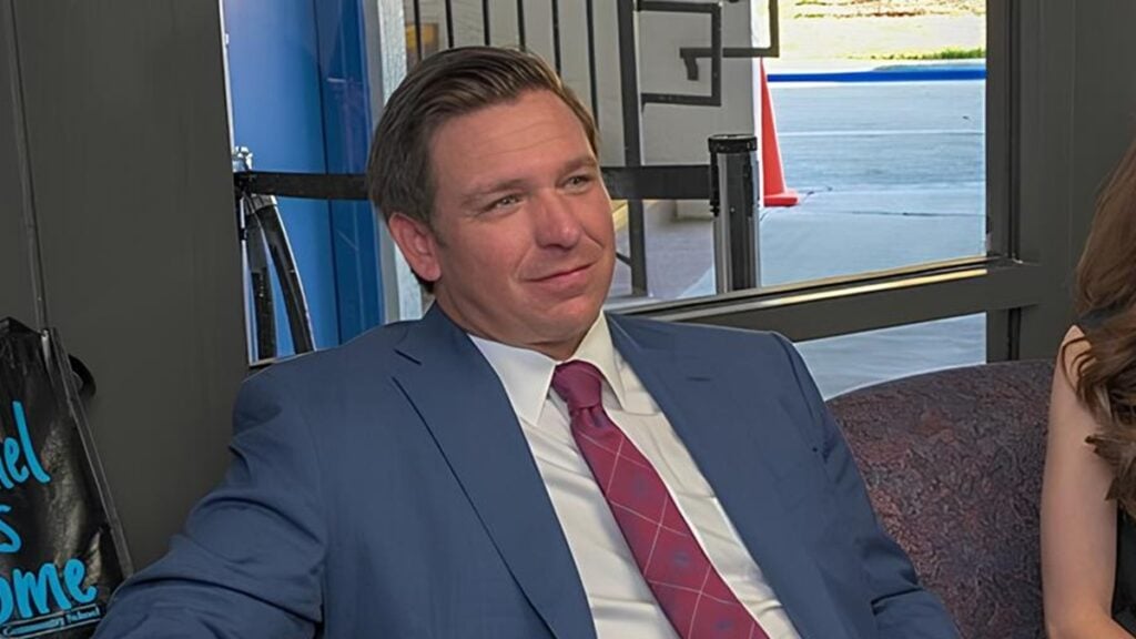 ‘This Was Always the Plan’: Florida Taxpayers Worry as DeSantis’ Property Tax Cut Could Diminish School Budgets in Tampa Bay Florida Governor Ron DeSantis posing for a photo.