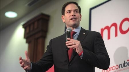 Sec. Marco Rubio pushed back at Sen. Tammy Duckworth during a Senate hearing in Washington after she yielded her time following pointed remarks. The clip has sparked strong online criticism of both the senator and congressional hearing practices.