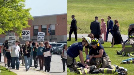 Vermont Students Rush to Protest During Linda McMahon Appearance: ‘But What Was She There for?’