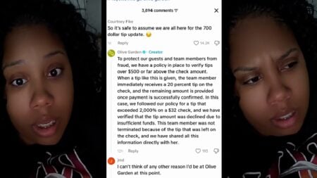 Georgia Server Allegedly Fired After $700 Tip
