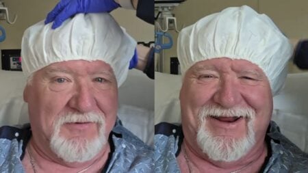 Oklahoma Grandpa Has Time of His Life During ICU Hair Wash