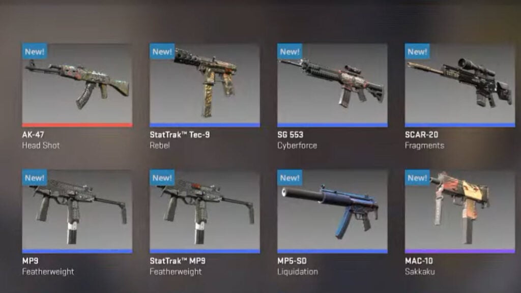 Revolution Case CS2 Weapons