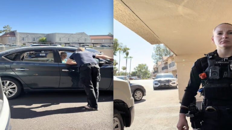 Nosy Arizona Karen Accuses Painter of Being an Unwelcome Outsider in Her Own Neighborhood