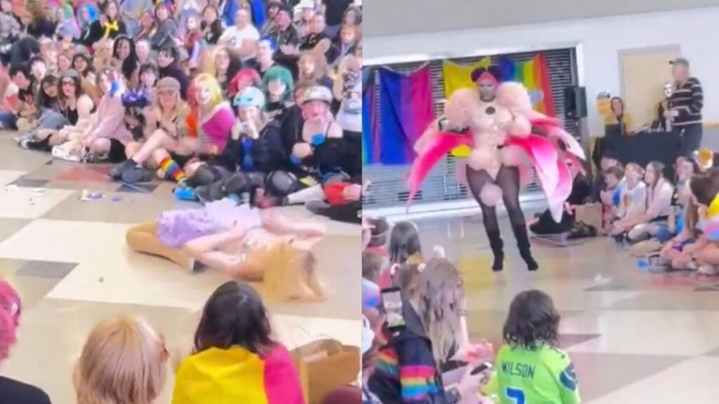 Outrage After Washington High School Brings Drag Queens to Dance in Front of Students: ‘Fire Every Teacher’ A picture at the Washington school.