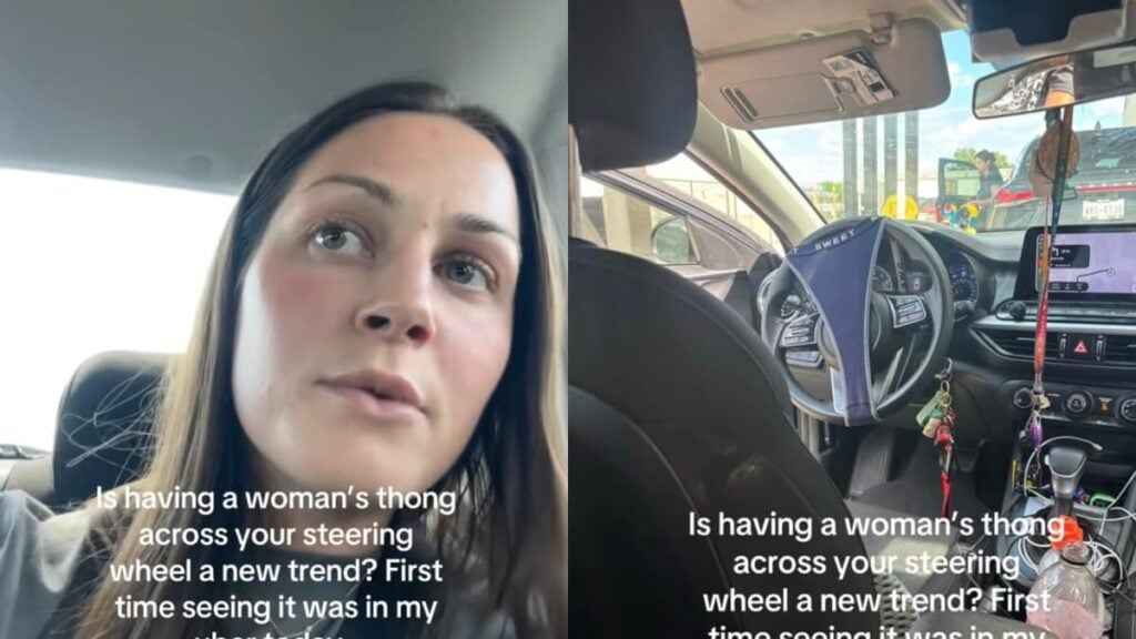Arizona Woman Shocked After Getting Into Uber and Seeing Driver Has Women’s Underwear on Steering Wheel: ‘Reported Immediately’ A picture of the Arizona woman.