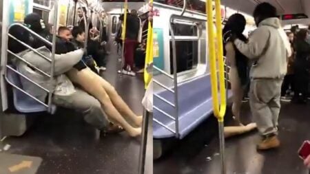 New York Man Leaves Subway Passengers Stunned After Getting Into Fight With Mannequin Named Wilson: ‘Make Insane Asylums Great Again’ A picture of the New York man.