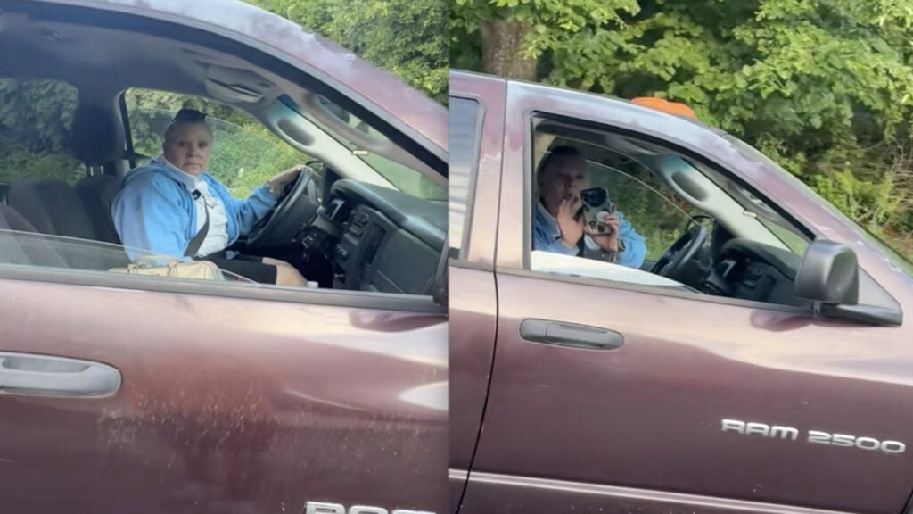 Connecticut Trucker Laughs Off ‘Karen’ Threatening to Call Police Over Parking Spot: ‘You Don’t Want That’ Connecticut Karen Shows Her Displeasure After Man Parks His Big Rig