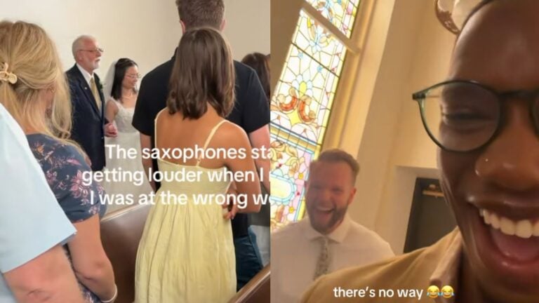Chicago Man Makes It to Bride’s Aisle Walk Before Realizing He’s at the Wrong Wedding: ‘It’s the Thought That Counts’ Chicago Man Makes It to Bride’s Aisle Walk Before Realizing He’s at the Wrong Wedding