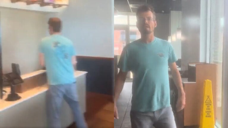Taco Bell Employee Dodges Cash Register During Alleged Driver Meltdown in Mississippi: ‘He Makes Toddlers Look Well Behaved’ Taco Bell Employee Dodges Cash Register During Alleged Driver Meltdown in Mississippi: ‘He Makes Toddlers Look Well Behaved’