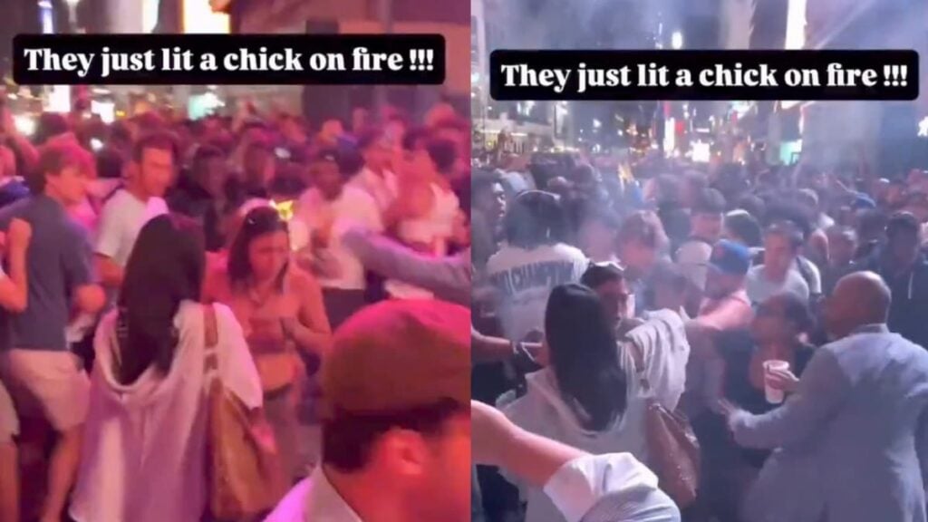 New York Knicks Fans Allegedly Light Woman’s Hair on Fire After Game: ‘This Is Just Ridiculous’ A picture of the New York Knicks fans.