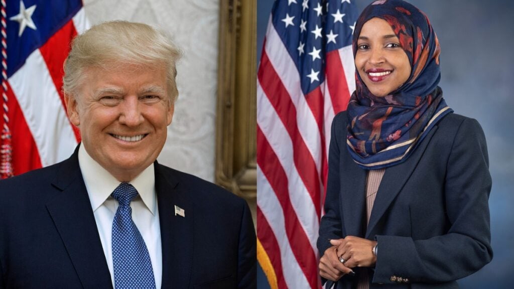 Trump Calls for Ilhan Omar’s Immediate Deportation Over Fraud in Minnesota: ‘She Honestly Should Be Thrown Out of the Country’ President Trump called for Rep. Ilhan Omar to be thrown out of the country over alleged fraud and corruption in a new video clip. The remarks, which also target Minnesota’s voting system, are sparking strong reactions online.