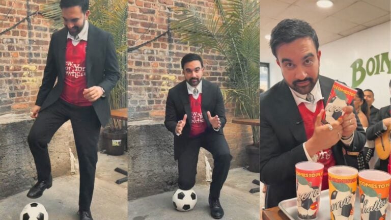 Internet Divided as New York Mayor Zohran Mamdani Promotes $26 Restaurant Deals Across City: ‘Join a Marketing Firm’ New York City Mayor Zohran Mamdani promotes $26 World Cup restaurant deals in viral video.