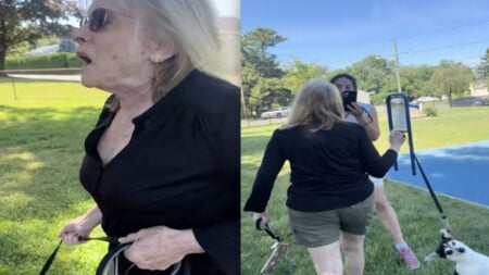 New Jersey Karen Curses at Kids Over Property Dispute at Local Playground, Then Comes After the Parents