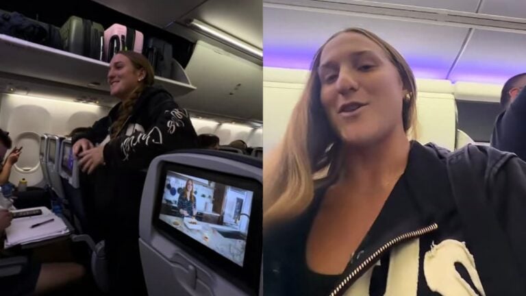 Tennessee Woman Faces Backlash After Preaching the Gospel During Flight: ‘The Way I Would Open That Emergency Exit’ A picture of the Tennessee woman.
