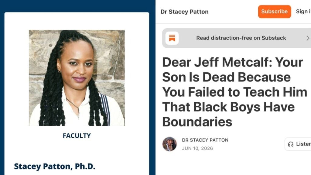 Black Washington DC Professor Faces Backlash For Writing Article Blaming Austin Metcalf’s Dad for His Son’s Death: ‘It’s Disgusting’ A picture of the Washington DC professor.