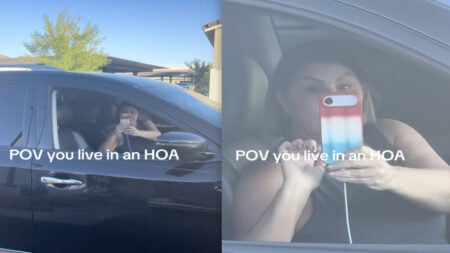 Arizona Karen Accuses Man of Working on Pickup Truck, He Says He’s Just Trying to Sell It: ‘I’m Tired of You Guys Harassing Me’ Arizona Karen Angrily Accuses Man of Working on His Vehicle, Which is Not Permitted in Their HOA