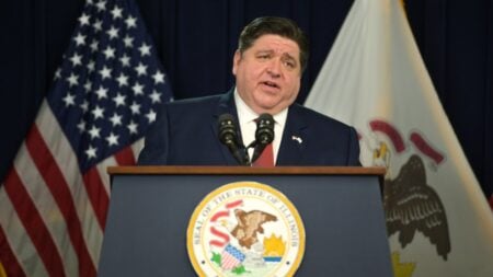 Illinois Governor JB Pritzker posted a video on X accusing former President Donald Trump of stealing $166 billion through illegal tariffs and demanding he “cut the check.” The message has sparked heated debate online over the court ruling and taxpayer impact.