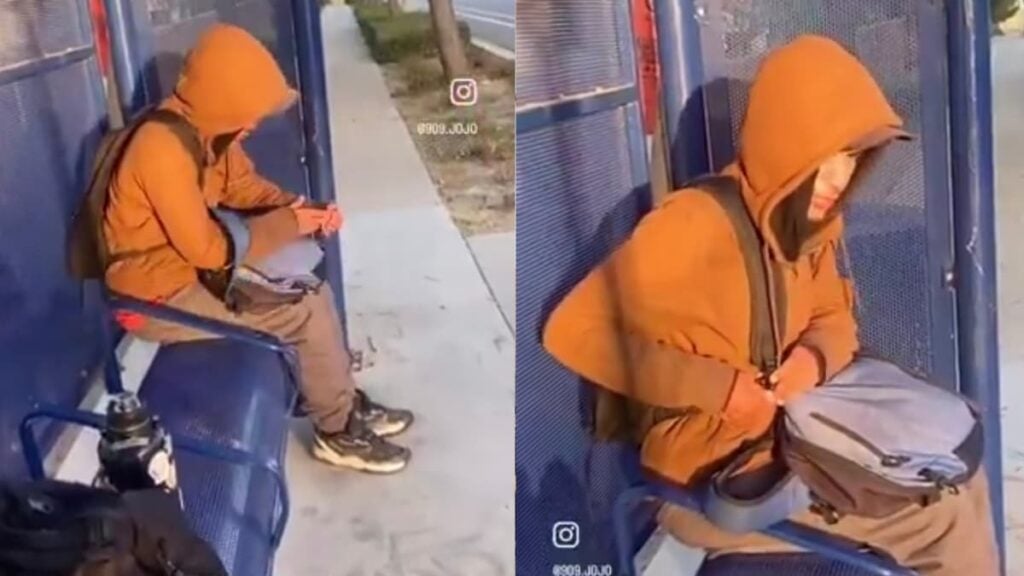 California Homeless Man Receives Unexpected Support After Using Racial Slurs During Heated Confrontation: ‘No Common Decency or Empathy’ A picture of the California homeless man.