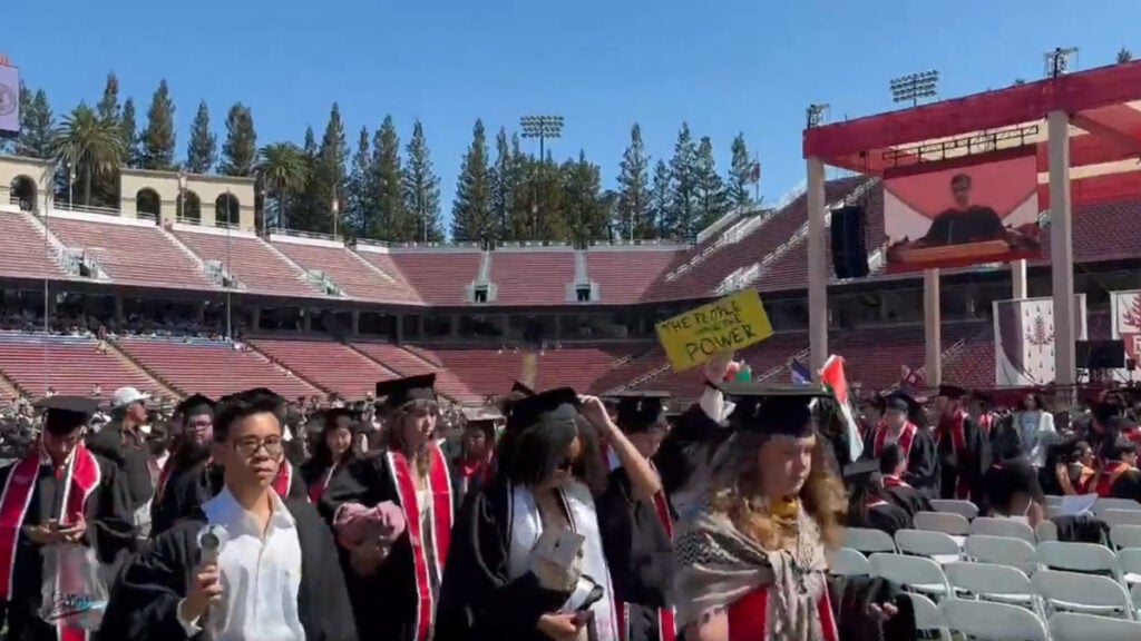 California Stanford Graduates Walk Out on Google CEO Sundar Pichai: ‘He Must Be Used to Listening to Himself Talk’ Google CEO Humiliated? California Stanford Graduates Walk Out As Internet Piles On: ‘He Must Be Use to Listening to Himself Talk’
