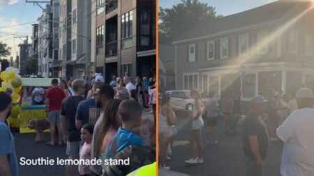 Boston Residents Come Together to Support Lemonade Stand That Was Robbed: ‘this is how you turn up for people when they need it’ Boston Residents Come Together to Support Lemonade Stand That Was Robbed 'this is how you turn up for people when they need it'