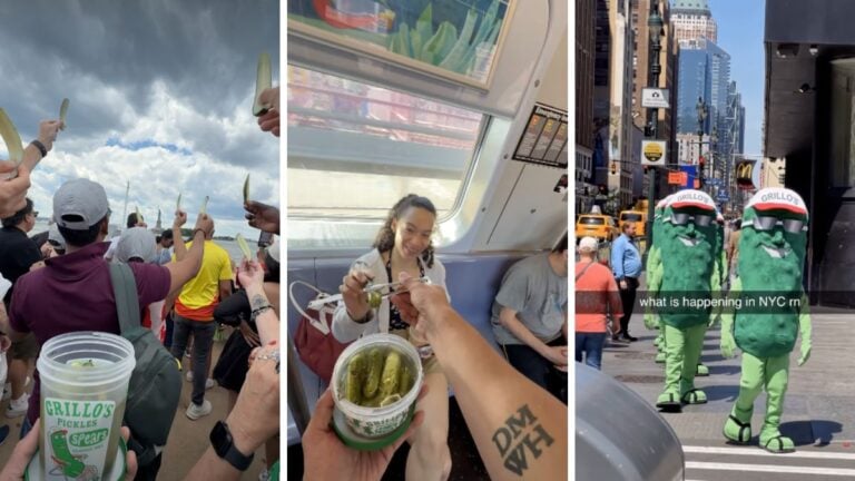 New Yorkers Have Started ‘Pickle Tourism’ in a Strange New Trend: ‘Showing a Pickle to the Statue of Liberty’