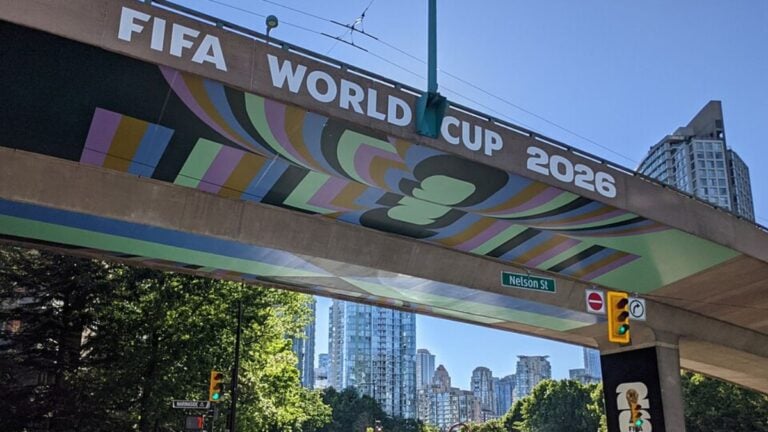 Backlash as Uruguay Team Searched by Sniffer Dogs in Florida Before FIFA World Cup Match: ‘This Is Humiliation’ 2026 FIFA World Cup signage on the Cambie Bridge in Vancouver, British Columbia, Canada.