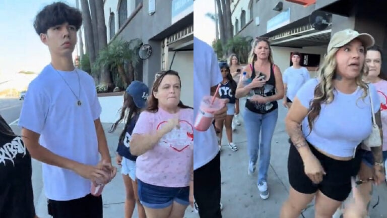 Argument Breaks Out in Streets of California, Asian Woman Claims Racist Remark Was Used: ‘Please press charges’ Argument-Breaks-Out-in-Streets-of-California-Asian-Woman-Claims-Racist-Slur-Was-Used