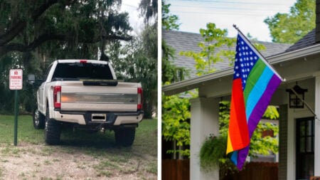 Florida Church Allegedly Tells Gay Man to Take Down Pride Flag, Prompting ‘Surprise Tow Visit’ Warning: ‘This Is a New Low’ Florida Church Allegedly Tells Gay Man to Take Down Pride Flag