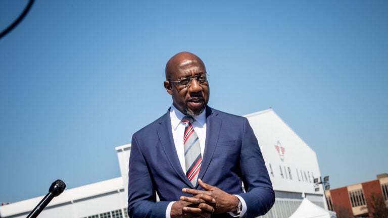 Raphael Warnock Demands Trump and Vance Respond to UFC Fighter Josh Hokit's Comments About Michelle Obama