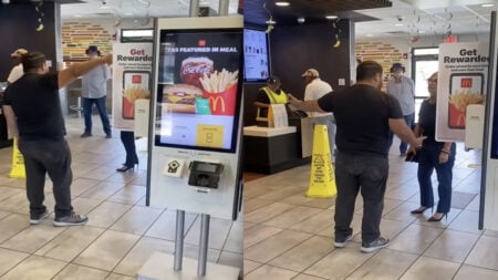 New York Karen Berates McDonald’s Workers Over Using Technology in Their Store, Man Stands Up for Them