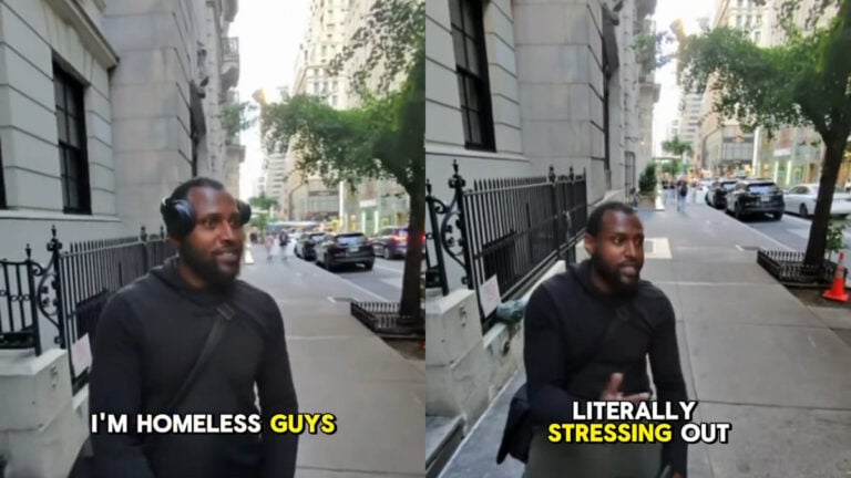 New York Homeless Man Gets Surprise Gift From Passing Stranger: ‘You never know what someone is going through’ New-York-Homeless-Man-Gets-Surprise-Gift-From-Passing-Stranger