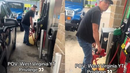 West Virginia Man Accused of ‘White Privilege’ After Using Black Customer’s Gas Pump While His Car Was Parked: ‘White Fatigue Is a Real Thing’ A picture of the West Virginia man.