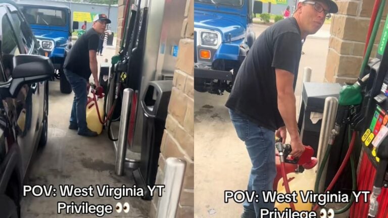 A picture of the West Virginia man.