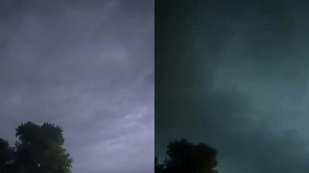 Indiana Mom Watches Thunderstorm Calmly With Kids, Then The Sky Turned Green: ‘Saxophones Were Getting Loud’ Indiana Mom Watches Thunderstorm Calmly With Kids, Then The Sky Turned Green