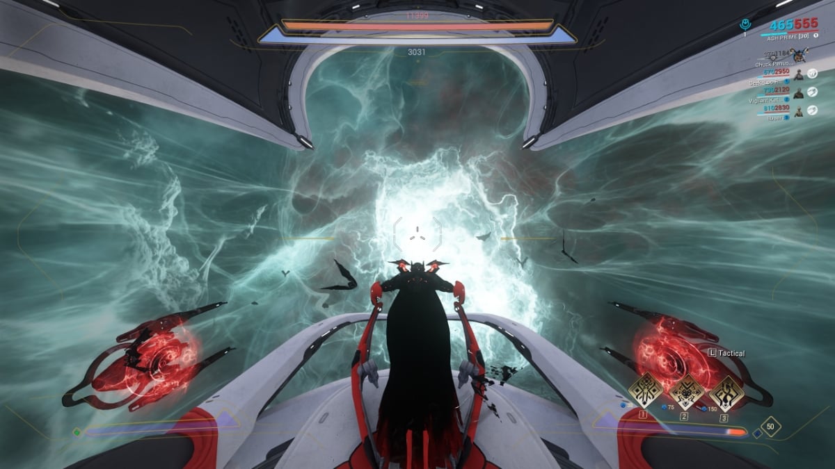 Warframe Railjack mission