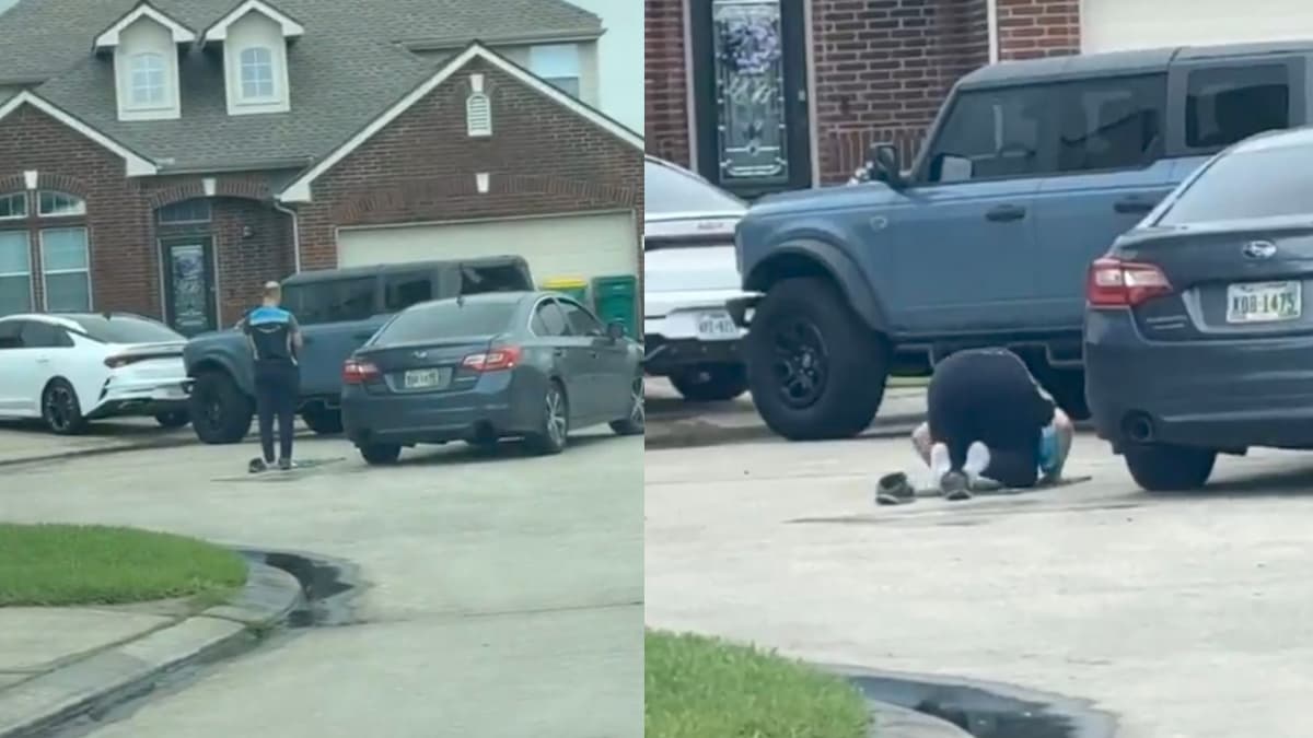 Texas Amazon Driver Rolls Out Prayer Rug During Delivery Route, Internet Erupts:: ‘This Is an Act of Aggression’